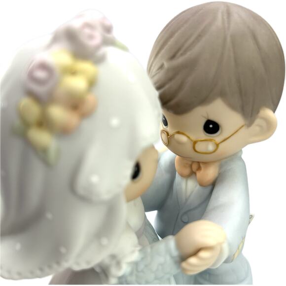 Precious Moments YOU'LL ALWAYS BE DADDY'S LITTLE GIRL 488224 Wedding Dance‎ 2000 - Picture 7 of 13